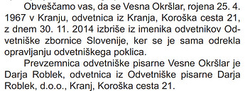 Vesna-Izbris OZS